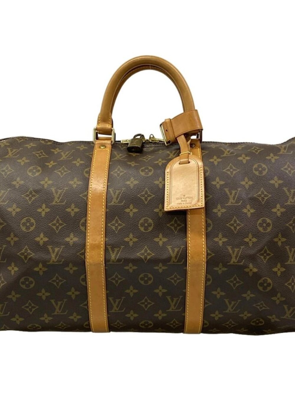 LOUIS VUITTON Keepall Bandouliere 50 M41416 Monogram TH0945 Boston Bag - Picture 1 of 15